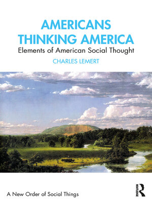 cover image of Americans Thinking America